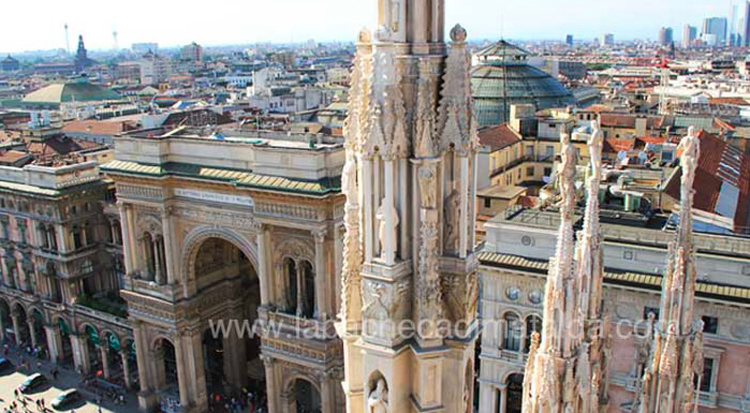 milano vista duomo